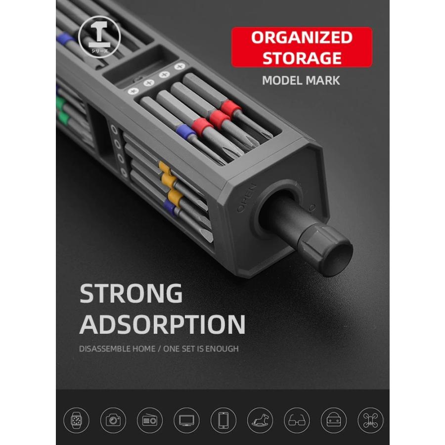 く日はお得 44 In 1 ドライバーセット 折りたたみ式 スクリュードライバーセット Pc 電話修理用 ミニツールケース 精密ドライバー 納期について 確認 了承しました Www We Job Com