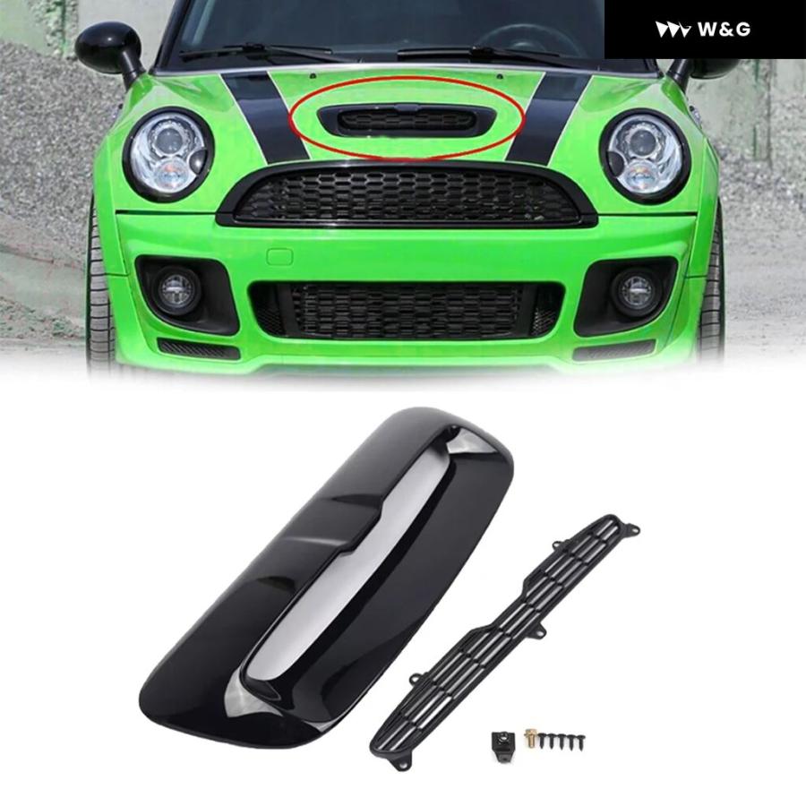 ABS 塗装フードスクープ 交換用 51132756095 Mini Cooper S R55 R56