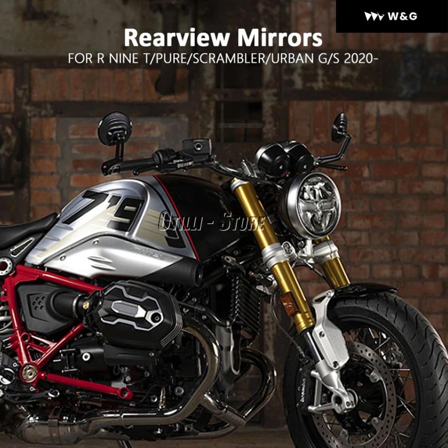 BMW RnineT レーサー 純正ミラー BMW rninet racer純正ミラー