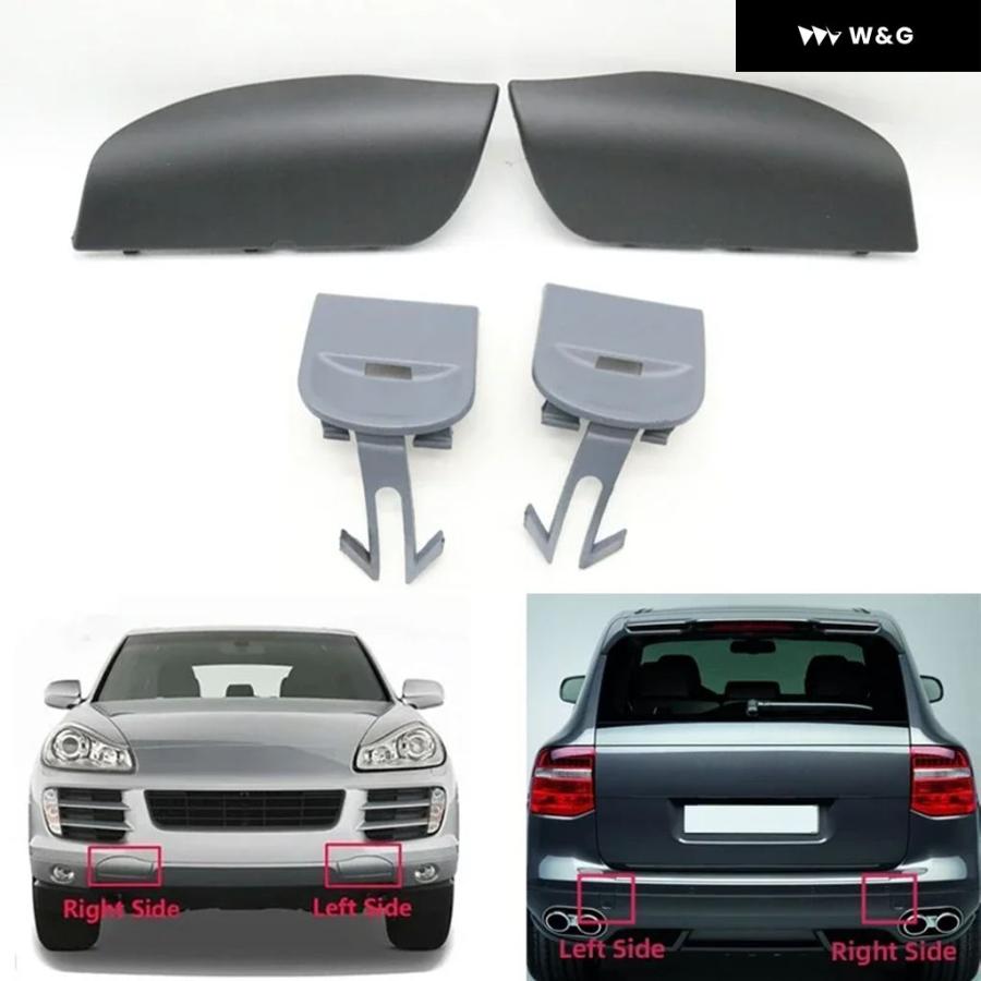 ポルシェ カイエン 2008 2009 2010 車用 フロント リア バンパー 牽引