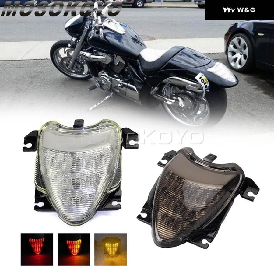 並行輸入品オートバイ バイク LED テールライト ウィンカーライト ブレーキランプ SUZUKI BOULEVARD M109R INTRUDER 1800 VZR1800 VZR 1800 M1800Rの画像