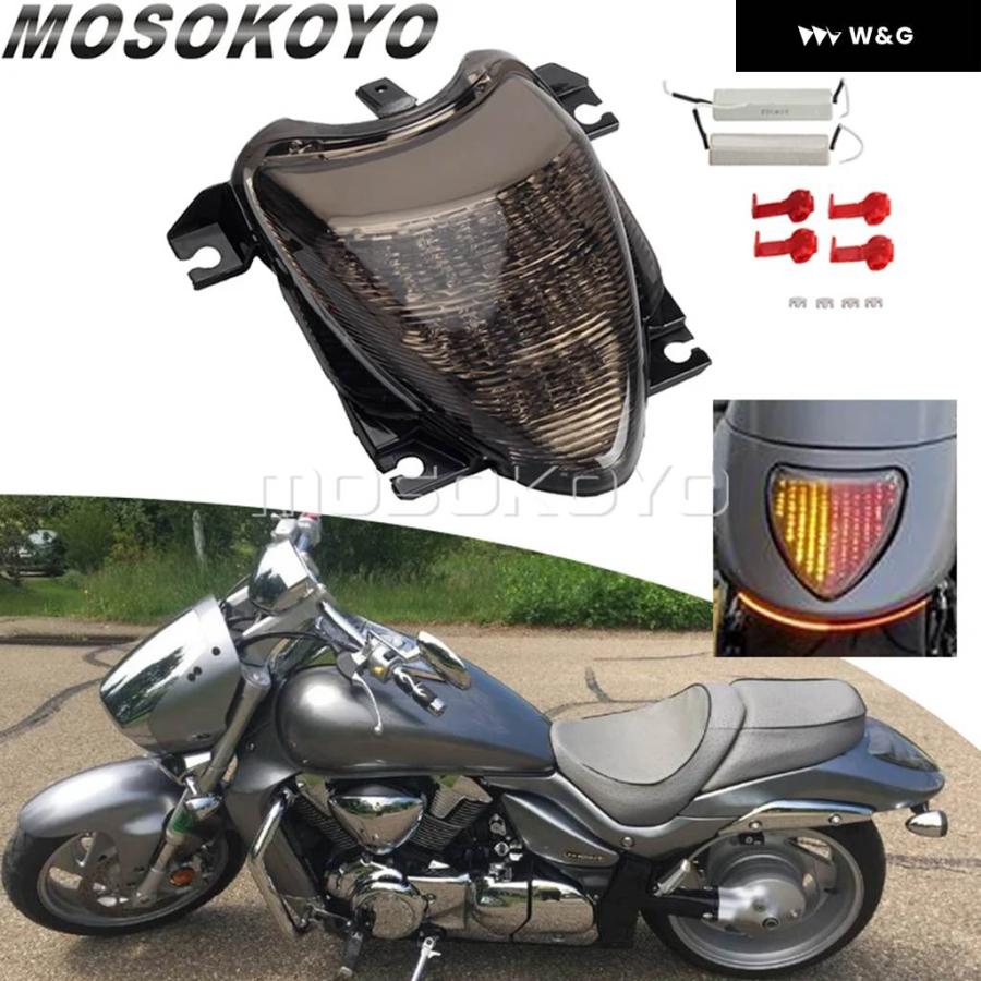 並行輸入品オートバイ バイク LED テールライト ウィンカーライト ブレーキランプ SUZUKI BOULEVARD M109R INTRUDER 1800 VZR1800 VZR 1800 M1800Rの画像