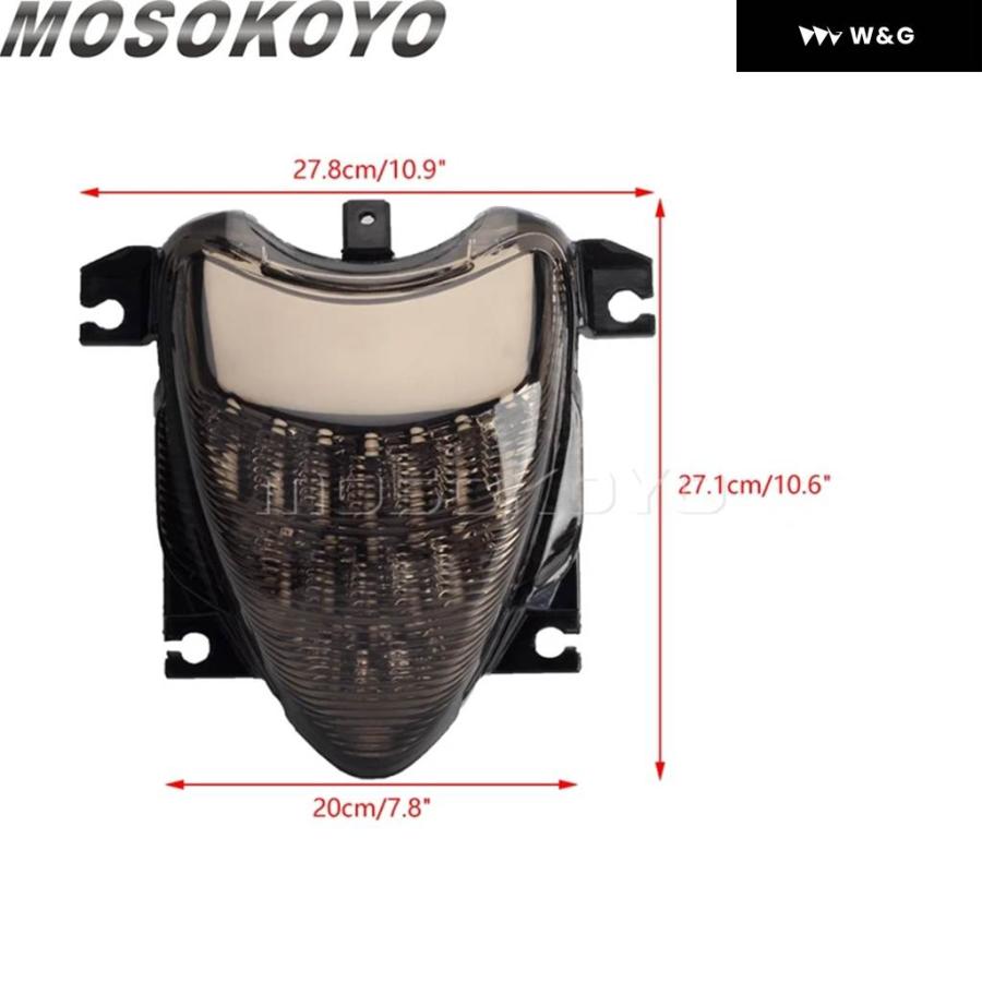 並行輸入品オートバイ バイク LED テールライト ウィンカーライト ブレーキランプ SUZUKI BOULEVARD M109R INTRUDER 1800 VZR1800 VZR 1800 M1800Rの画像