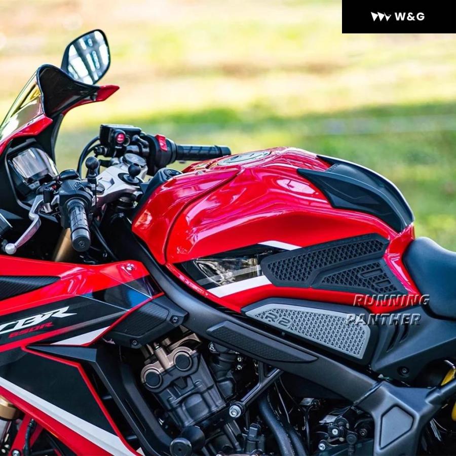 並行輸入品ホンダ CB650R CBR650R 2019-2023 オートバイ バイク サイドミドル燃料オイルタンクパッドプロテクターデカールステッカーパッドの画像