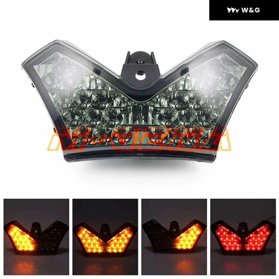 並行輸入品オートバイ バイク LEDリアウィンカーテールストップライト