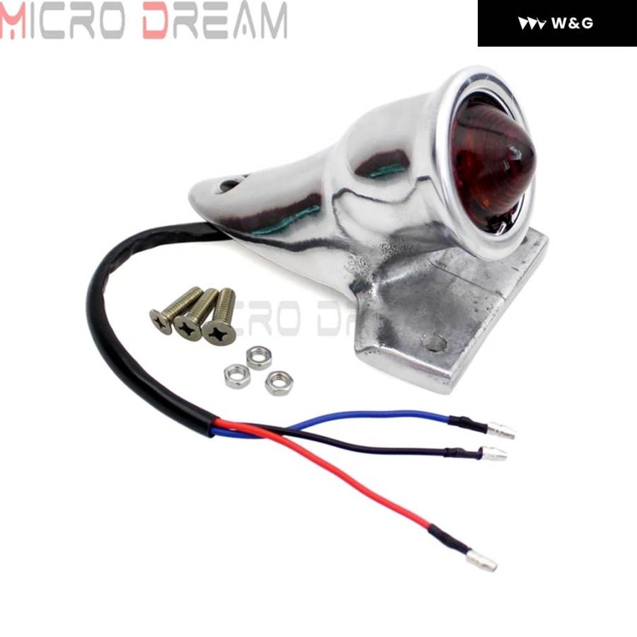 並行輸入品オートバイ バイク LEDリアテールブレーキストップライトランプ レトロ テールライト ハーレー ホンダ ヤマハ スズキ カワサキ チョッパー カ_7