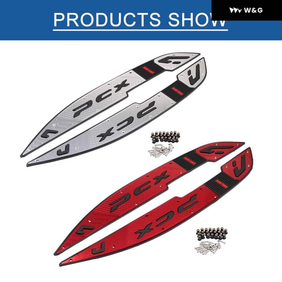 並行輸入品ホンダ PCX 125 160 PCX125 PCX160 2020 2021 2022 オートバイ バイク アクセサリー フットボード フットペダル フットレスト フットステップ