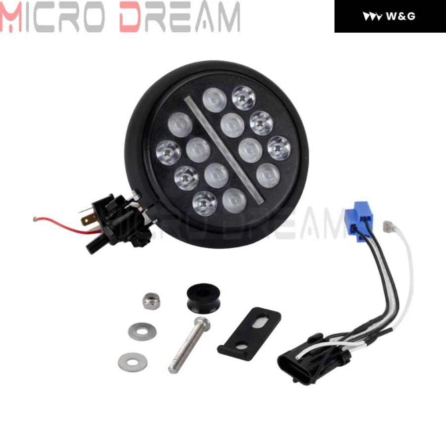 並行輸入品5.75インチ LED ヘッドライト ヘッドランプ ハーレー ソフテイル ストリートボブ FXBB FXBBS ローライダー FXLR スタンダード FXST 2018-2022_6