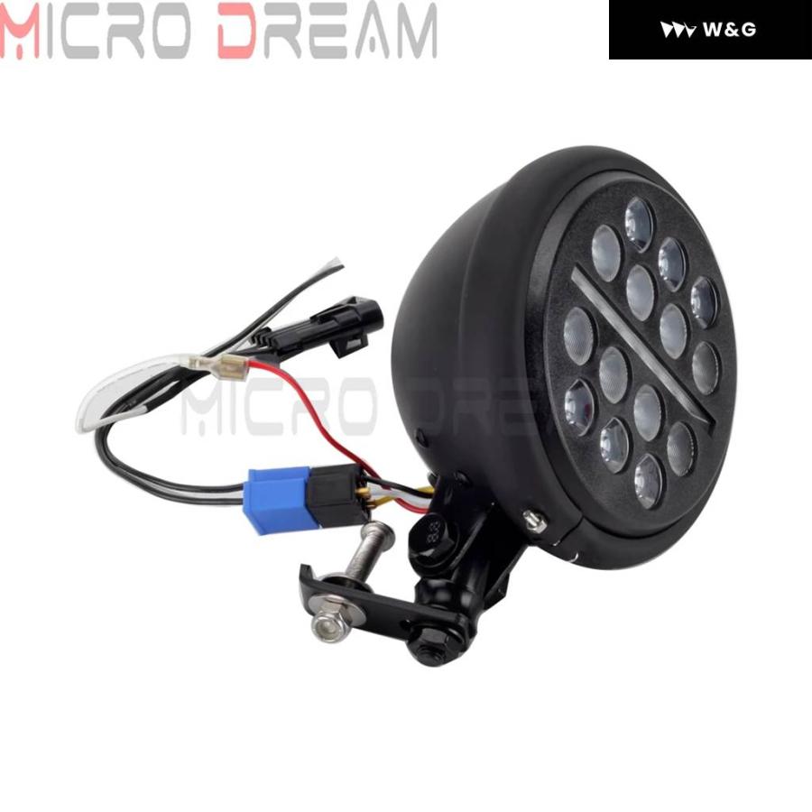 並行輸入品5.75インチ LED ヘッドライト ヘッドランプ ハーレー ソフテイル ストリートボブ FXBB FXBBS ローライダー FXLR スタンダード FXST 2018-2022_8