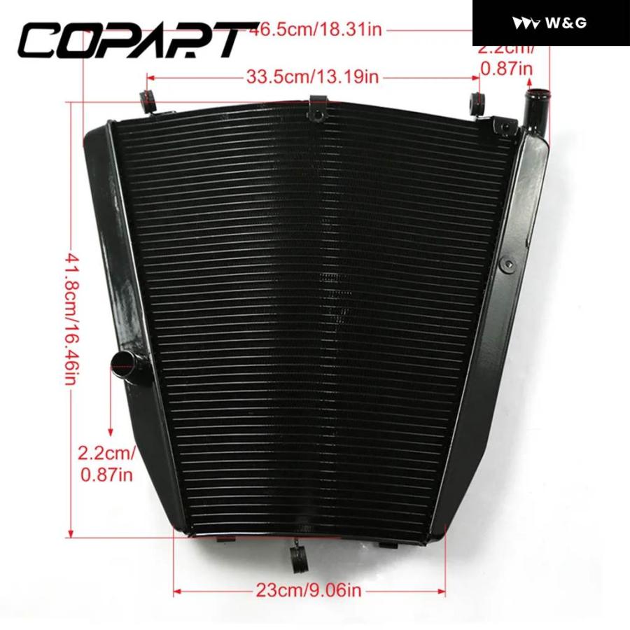 並行輸入品CBR1000RR 04-16 オートバイ バイク CNCエンジンラジエータークーラー冷却ウォータータンクアクセサリーホンダCBR1000RR CBR 1000 RR_6
