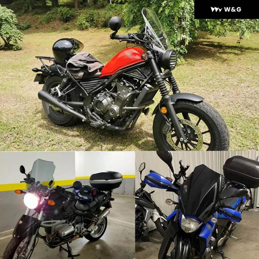 並行輸入品CMX300 CMX500 オートバイ バイク ウィンドスクリーン ホンダ REBEL CMX 300 500 1100 CB 400X 200X 2017- 2021 2022_5
