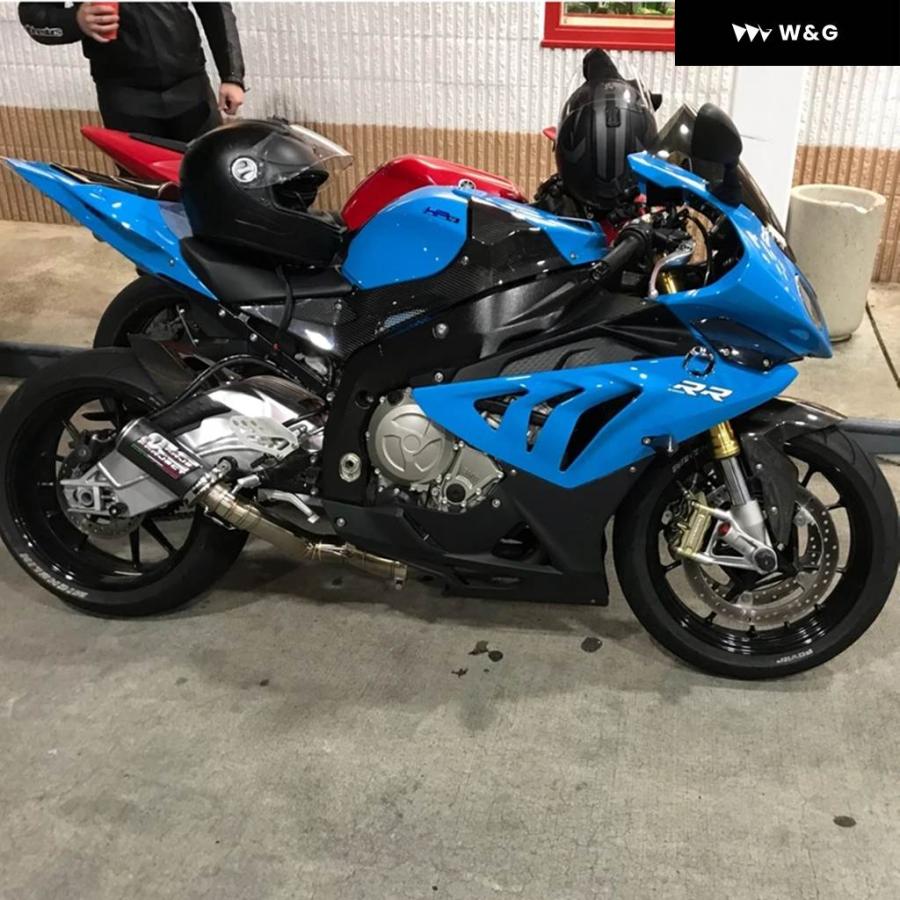 並行輸入品S1000RR 61MM マフラー 排気ミドルリンクパイプ エスケープ接続パイプ スリップオン BMW S1000RR 2010-14 R_8