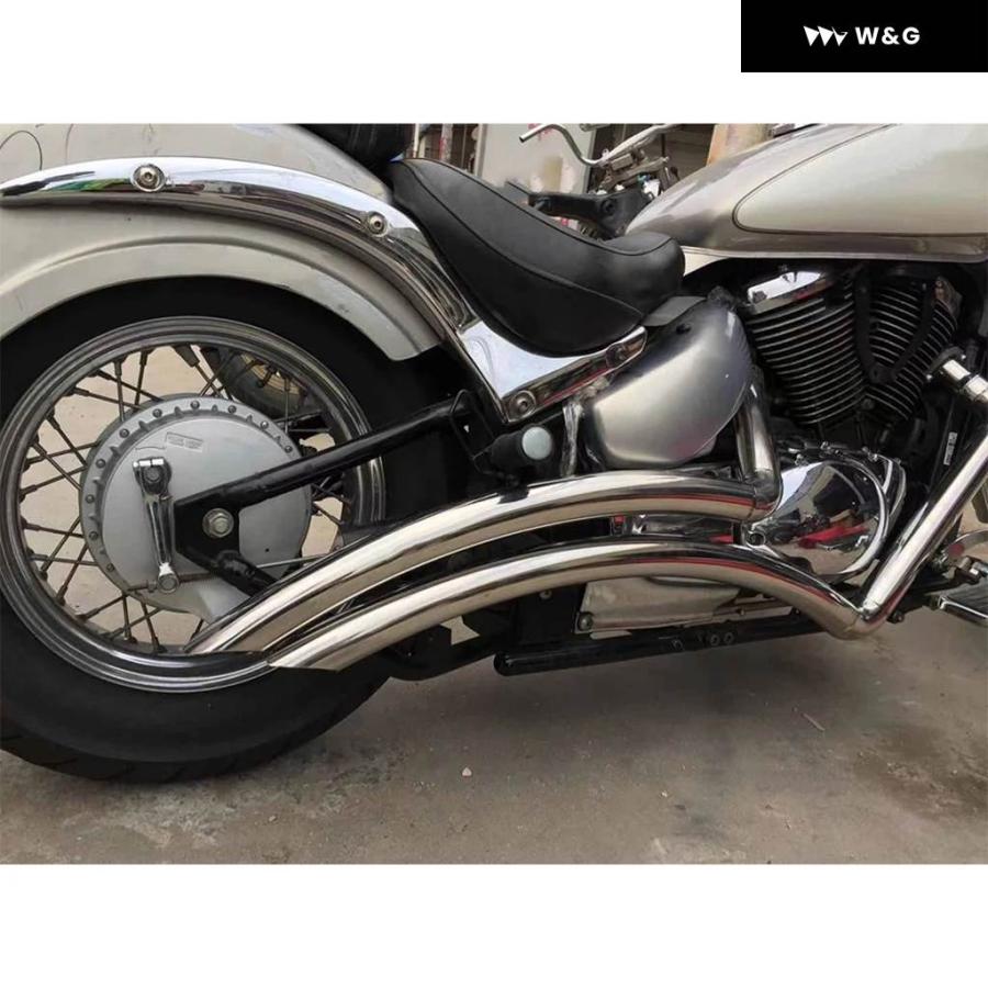並行輸入品】スラッシュカット フルエキゾーストシステム パイプ