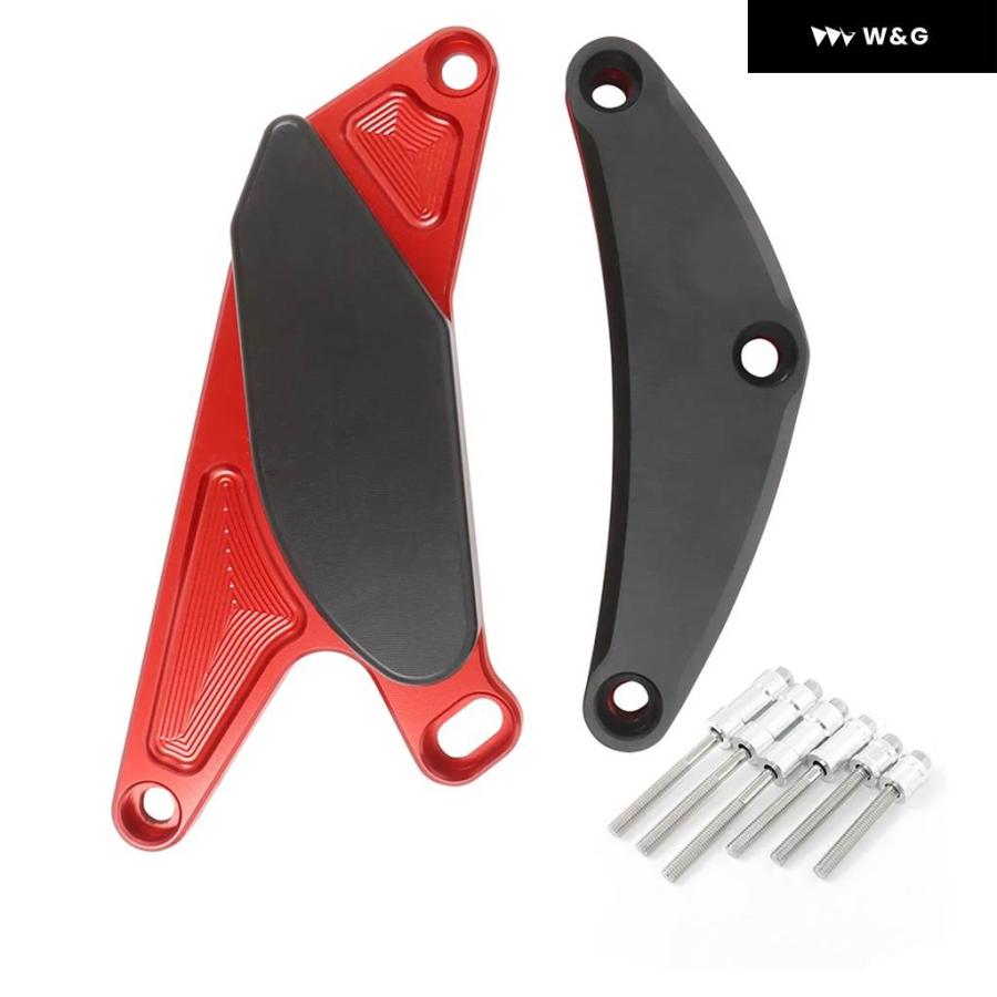 並行輸入品GSXR600 GSXR750 K6 K7 K8 エンジンステーターケースプロテクターモータークラッシュパッドフレームスライダー SUZUKI GSXR GSX-R 600 750の画像