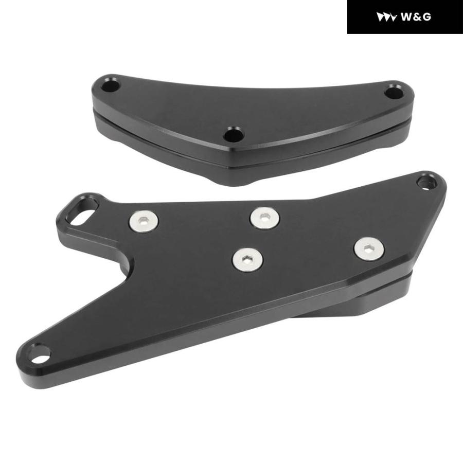 並行輸入品GSXR600 GSXR750 K6 K7 K8 エンジンステーターケースプロテクターモータークラッシュパッドフレームスライダー SUZUKI GSXR GSX-R 600 750の画像