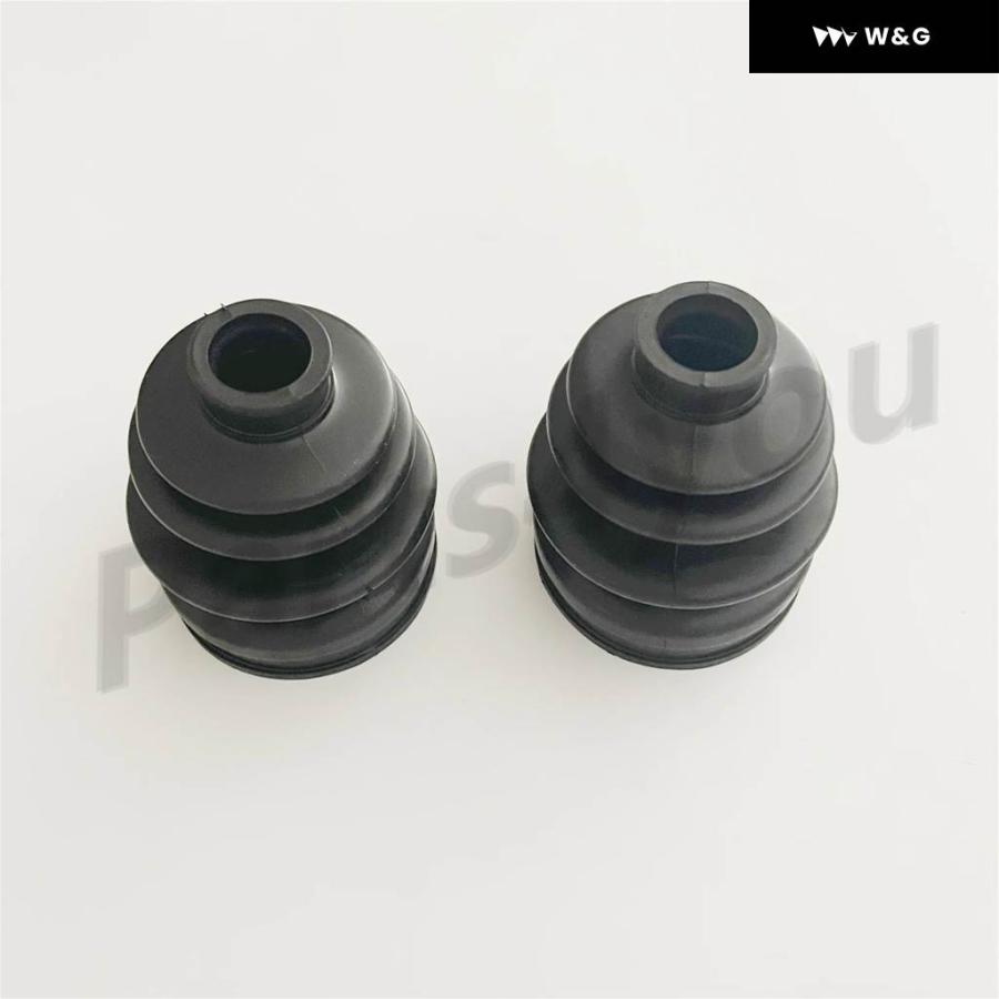 並行輸入品2PCS 外側ゴムダストカバー CV ブーツ ステルス 500 700 HISUN ATV 27119-058-0000 LU026727 M764574 26115-055-0000 26119-178-0000の画像