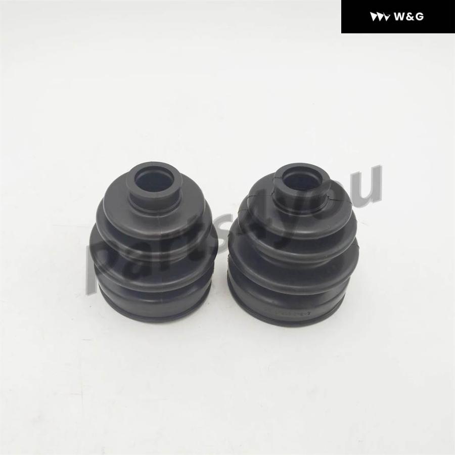 並行輸入品2PCS 外側ゴムダストカバー CV ブーツ ステルス 500 700 HISUN ATV 27119-058-0000 LU026727 M764574 26115-055-0000 26119-178-0000の画像