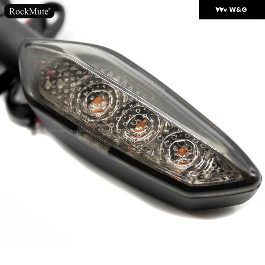 並行輸入品オートバイ バイクフロント/リアLEDウィンカーインジケーターライト ヤマハ FZ1 FZ8 フェーザー FZ6N FZ6S FZ6R FZ16 TDM900 XJ6 XTZ1200Zの画像