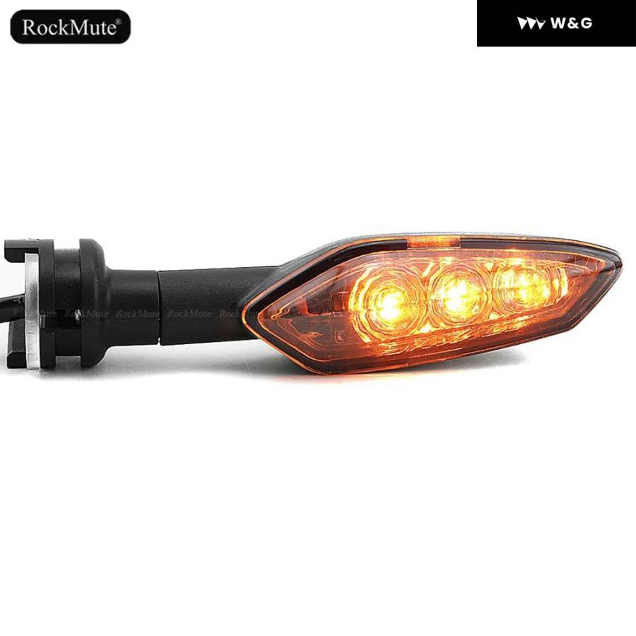 並行輸入品オートバイ バイクフロント/リアLEDウィンカーインジケーターライト ヤマハ FZ1 FZ8 フェーザー FZ6N FZ6S FZ6R FZ16 TDM900 XJ6 XTZ1200Zの画像