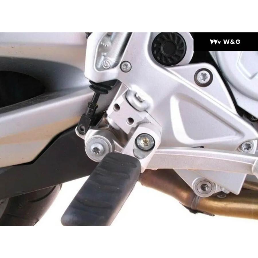 並行輸入品オートバイ バイクフットペグ BMW K1600GT K1600GTL K1600B バガー パッセンジャーフットペグ ローダウンキットの画像