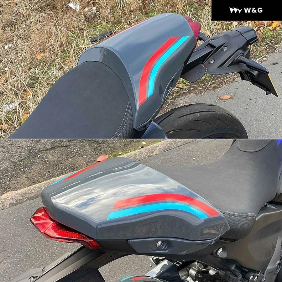 並行輸入品オートバイ バイク ピリオン リアシートカバー カウル ソロカウル リアフェアリング ヤマハ MT-09 MT09 MT09 2021-23