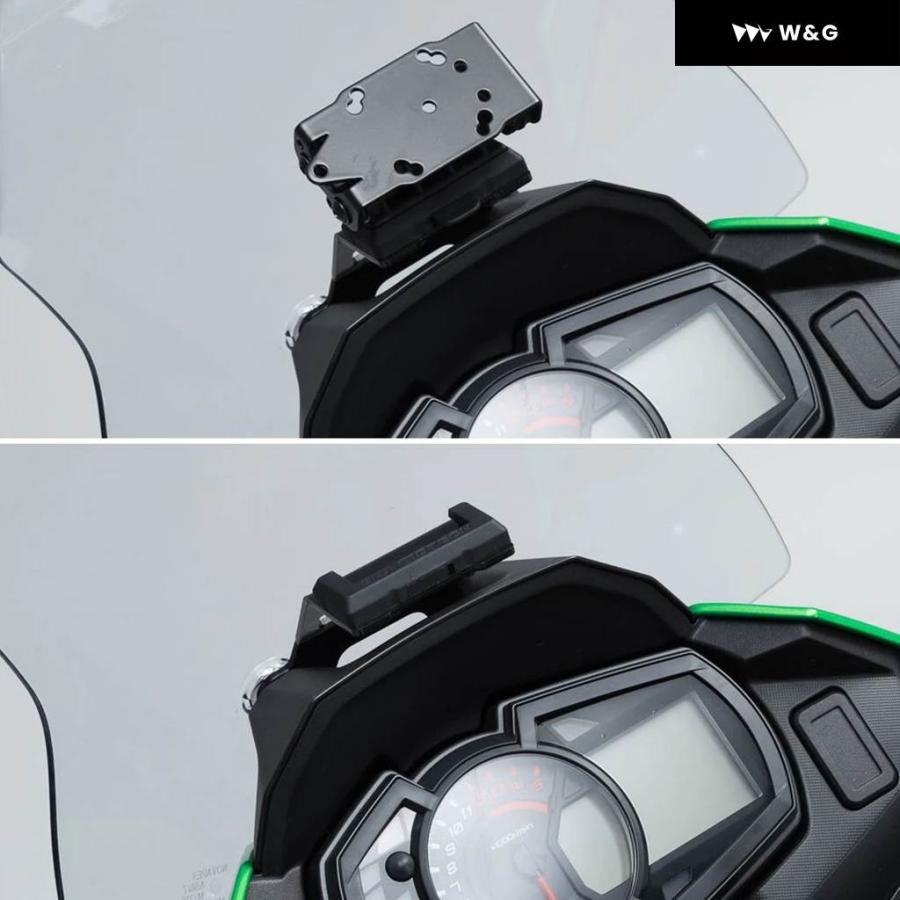 並行輸入品ナビゲーションブラケットマウント スマートフォンGPSホルダー KAWASAKI VERSYS X300 VERSYS X-300 2016-2021 2020 オートバイ バイクの画像