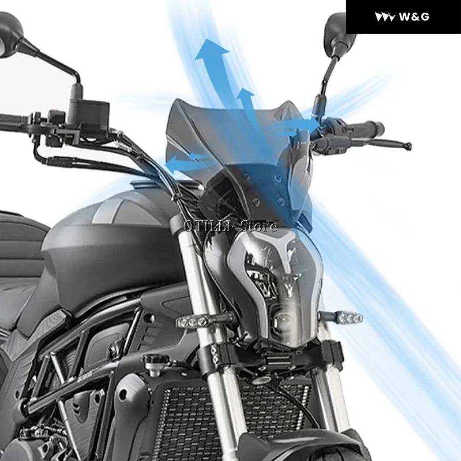 並行輸入品BENELLI 502 C 502C 502C オートバイ バイク 風防 ウィンドシールド スクリーン デフレクター 2019-21の画像