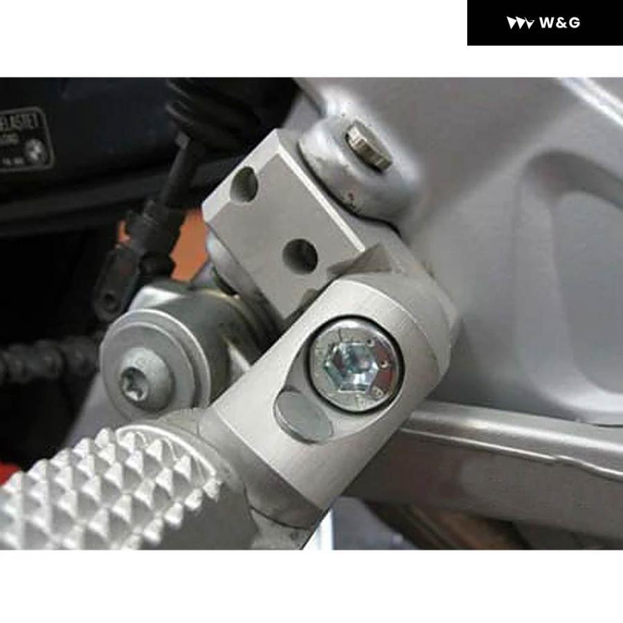 並行輸入品オートバイ バイク ロックスター 調整可能 ドライバーフットレスト パッセンジャー ローダウン BMW R1100GS R1100RS R1200ST R 1100 GS RS Rの画像