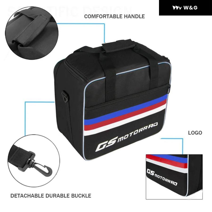 ブランド登録なし - 並行輸入品BMW R1200GS R1250GS LC ADV F850GS F750GS F800GS 2014-2025 自動二輪車 バイクラゲッジインナーバッグ パニエトップケース