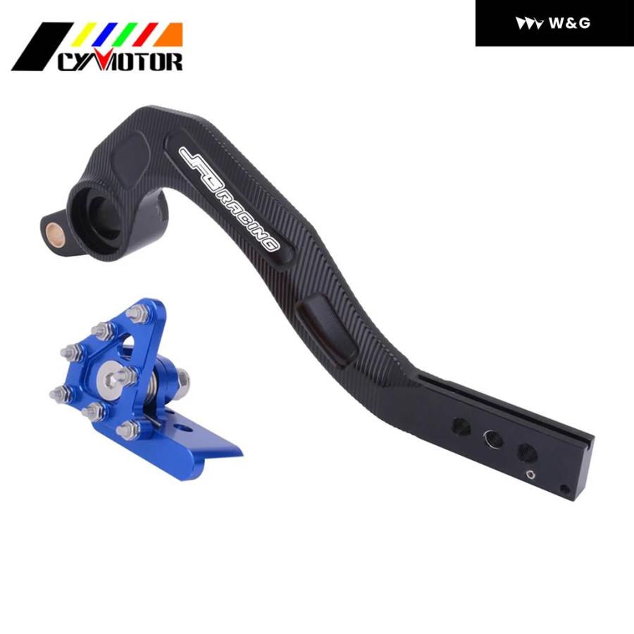 並行輸入品アルミリアブレーキペダルレバーブレーキヤマハYZ250F YZ250FX WR250F YZ WR 250F YZ 250FX 2010-2015-20の画像