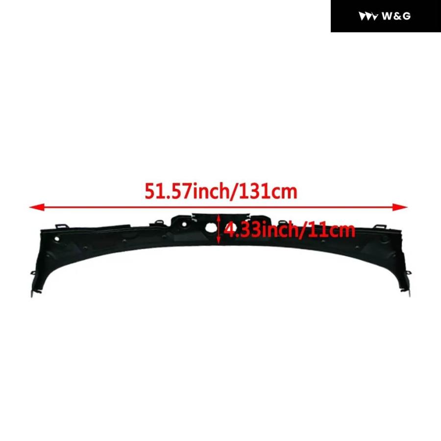 並行輸入品ABSフロントガラスワイパーカウルカバー BMW 3シリーズ F30/F35 2013-2019 フロントガラスカウルパネルグリルレイントレイ対応の画像