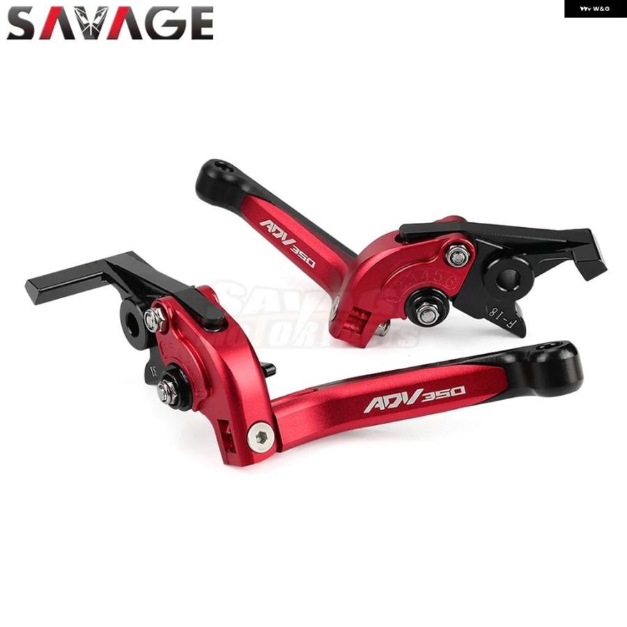 並行輸入品ホンダ ADV 350 折りたたみ 式クラッチブレーキ レバー ADV350 2022-2025 オートバイ アクセサリー CNC調整可能伸縮式ブレーキハンドル