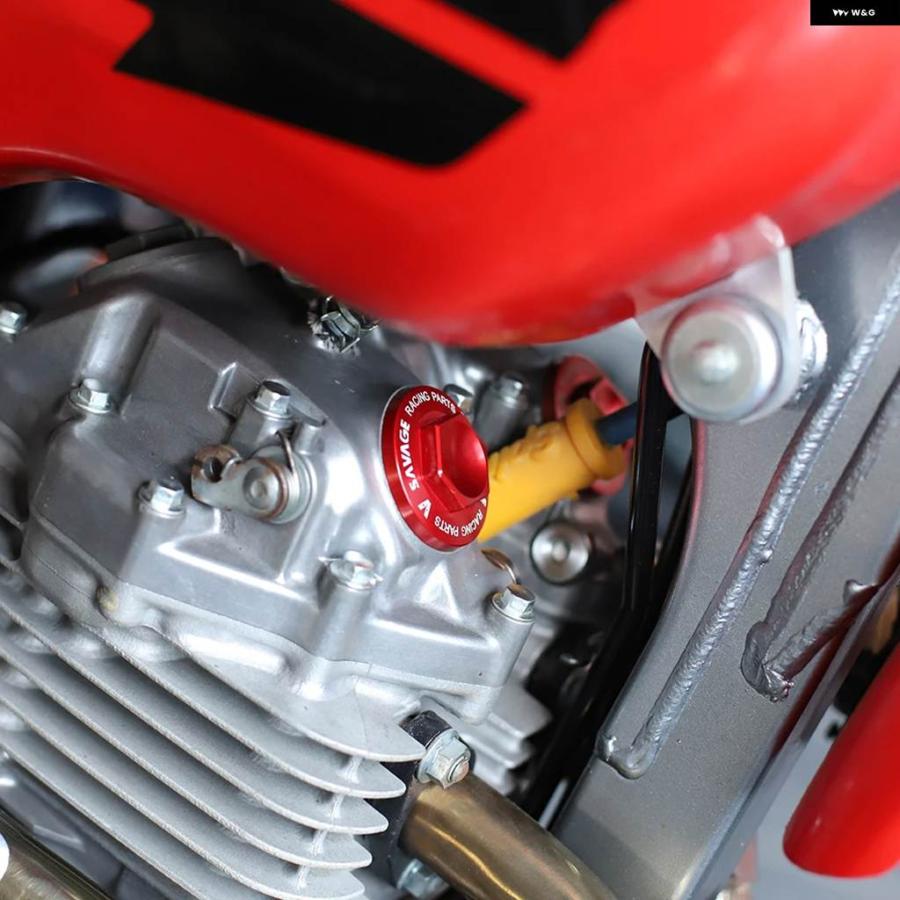 並行輸入品ホンダ FMX650 GB NX XR XL XBR 350 500 600 エンジン オイル バルブ キャップ シリンダー ヘッド オートバイ タペットアジャスターホールカの画像