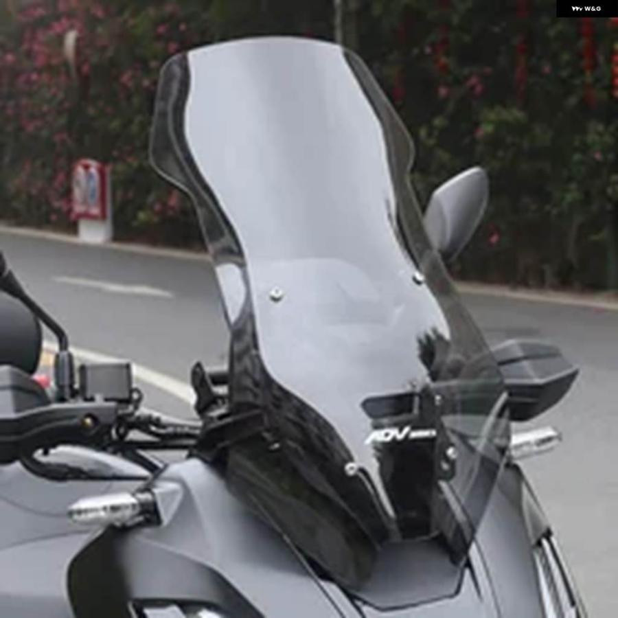 並行輸入品ホンダ ADV350 2025 オートバイ ウィンドシールド デフレクター ADV 350 ウィンドスクリーン ウィンドデフレクター ADV350 高さ調整式ウィン