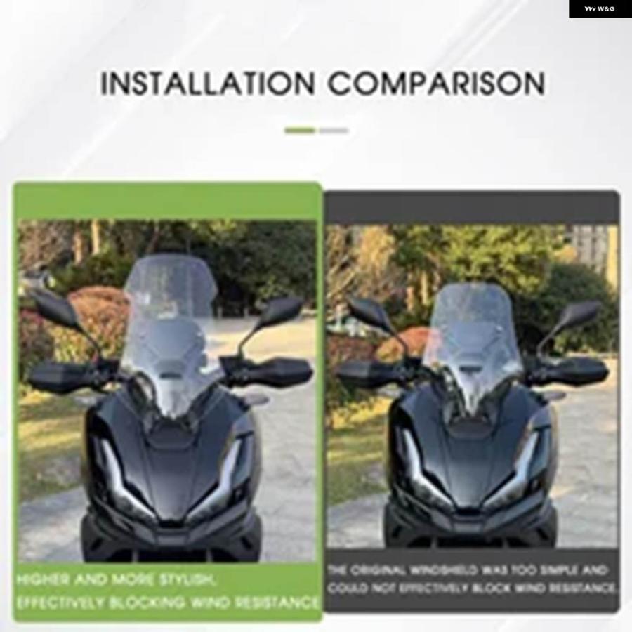 並行輸入品ホンダ ADV350 2025 オートバイ ウィンドシールド デフレクター ADV 350 ウィンドスクリーン ウィンドデフレクター ADV350 高さ調整式ウィン