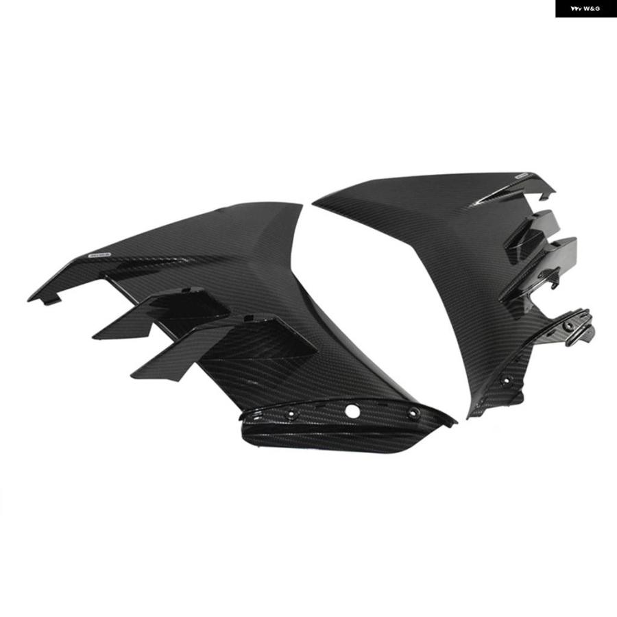 並行輸入品 アプリリア RSV4 ファクトリー 2021 - 24 フロントスポイラー フェアリング カバー サイド パネル ウィングの画像