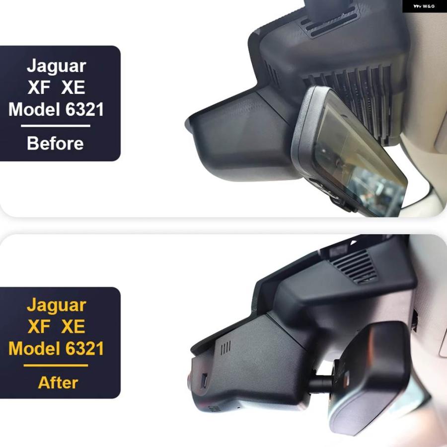 並行輸入品 ダッシュ カメラ ジャガー XF X250 X260 XE X760 2012〜2024 ジャガー F-PACE X761 2017〜2026 CAMX カーDVR 4K | ブランド登録なし | 06