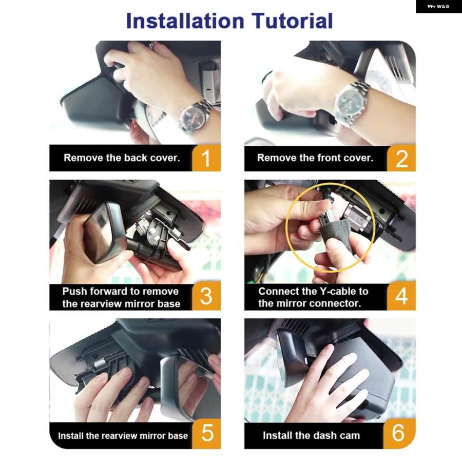 並行輸入品 ダッシュ カメラ ジャガー XF X250 X260 XE X760 2012〜2024 ジャガー F-PACE X761 2017〜2026 CAMX カーDVR 4K | ブランド登録なし | 08