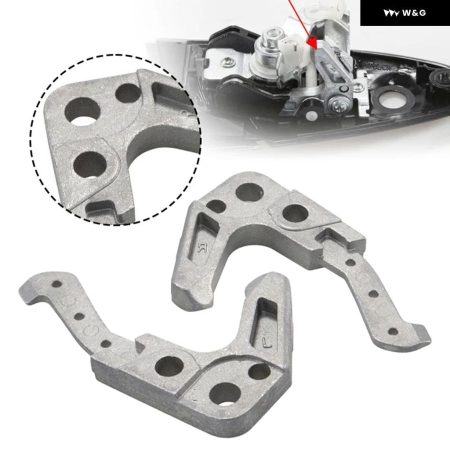 CR-Z ZF1用ドアハンドル 補修用 車 外装 アウター ドアハンドル リペアキット アルミ 左/右 ホンダ CRZ