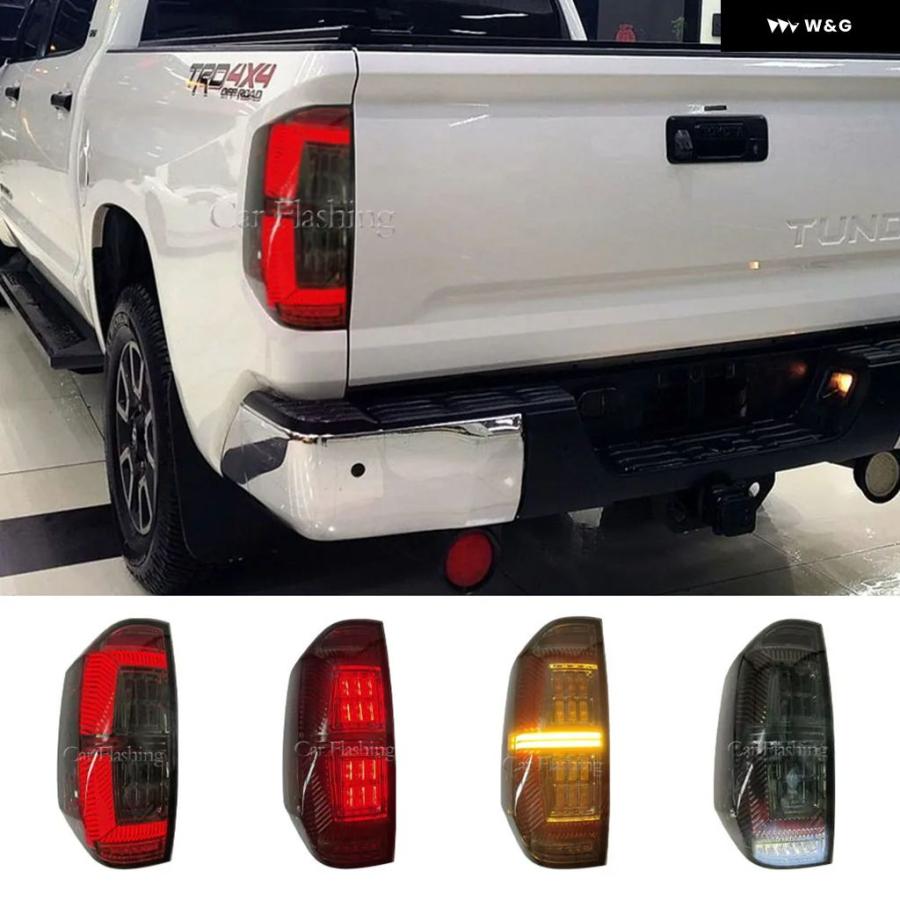 車用 LED テールライト トヨタ タンドラ 2014-20 リアブレーキランプ