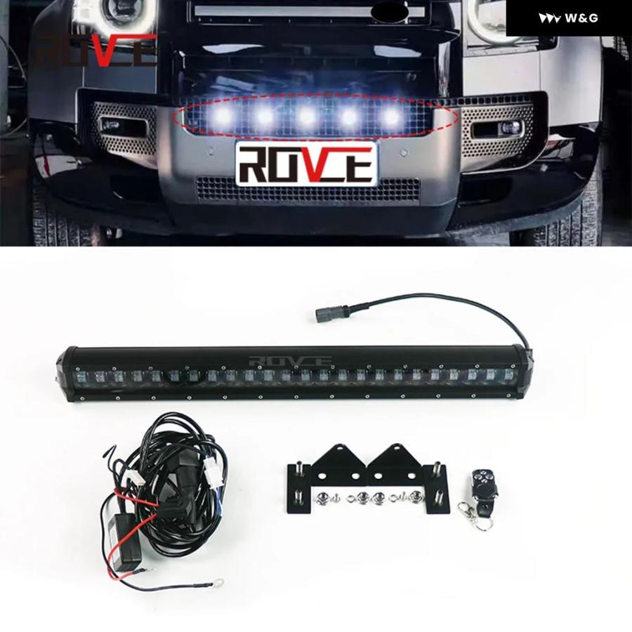 フロント バンパー グリル LED ダイナミックライト ランドローバー