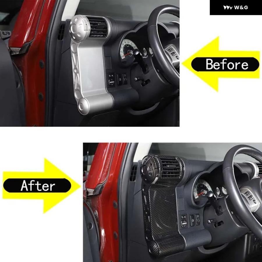 トヨタ FJ クルーザー 2007-2021 ABS カーボン カーセンター