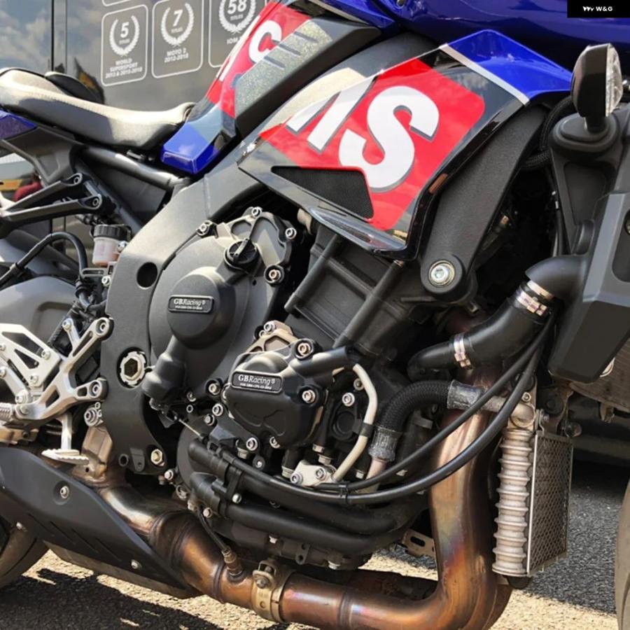 並行輸入品ヤマハ YZF-R1 エンジン カバー セット R1M R1 ガード 2015 