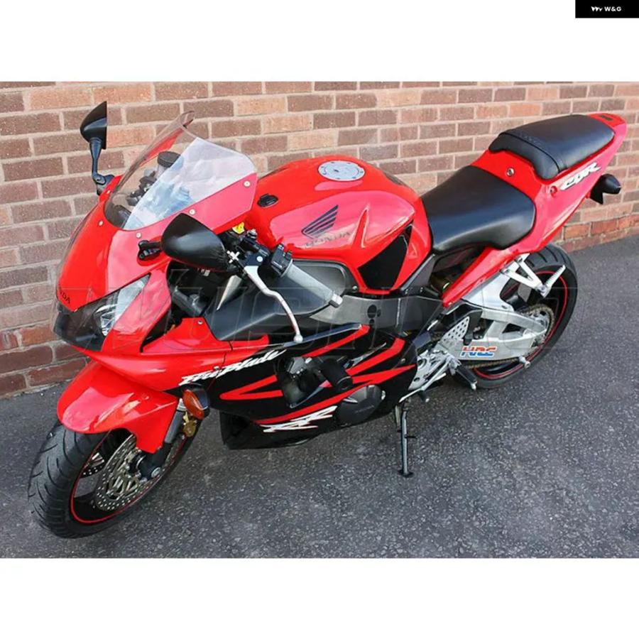 並行輸入品オートバイ バイク ダブルバブル ウィンドシールド ウィンドスクリーン スクリーン 2002 2003 ホンダ CBR900RR CBR954RR CBR 900 954 RR 02 0の画像