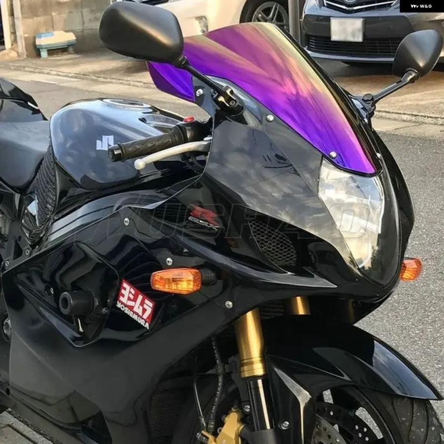 並行輸入品オートバイ バイク ダブルバブル ウィンドシールド ウィンドスクリーン スクリーン 2003 2004 スズキ GSX-R1000 GSXR1000 GSXR GSX-R 1000 K3の画像