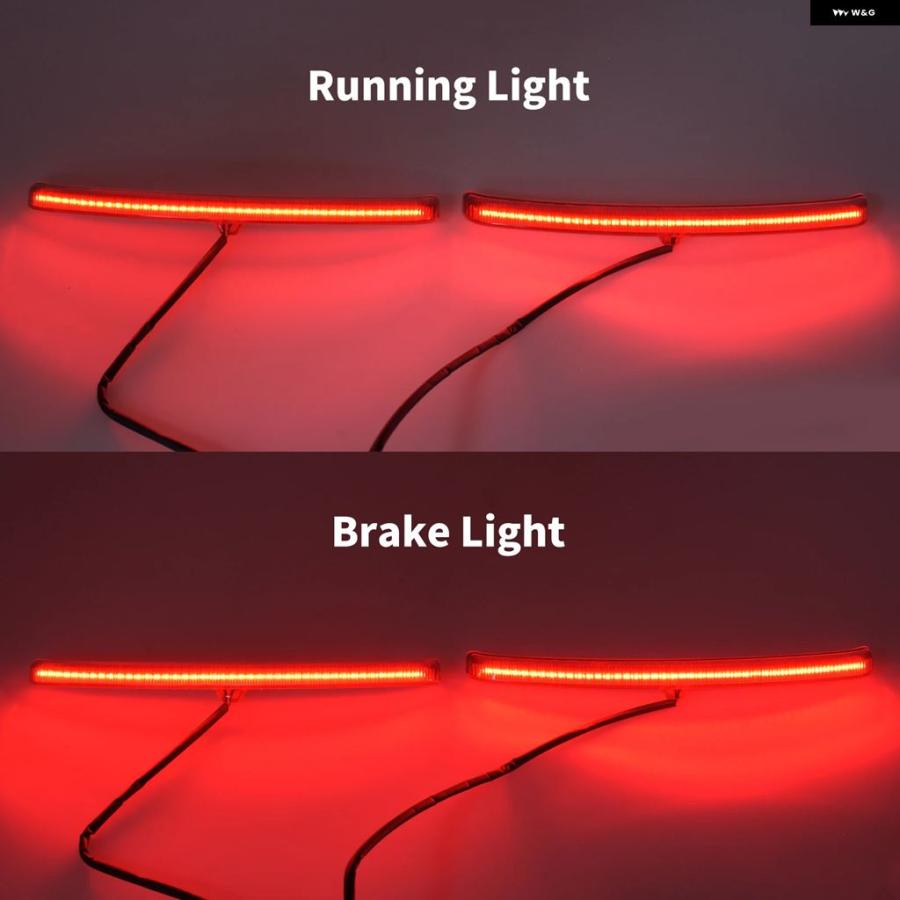 並行輸入品オートバイ バイク LEDフェンダー ブレーキライト リアブレードランニング テールライト ランプ ハーレー ツーリングストリートトライグライ