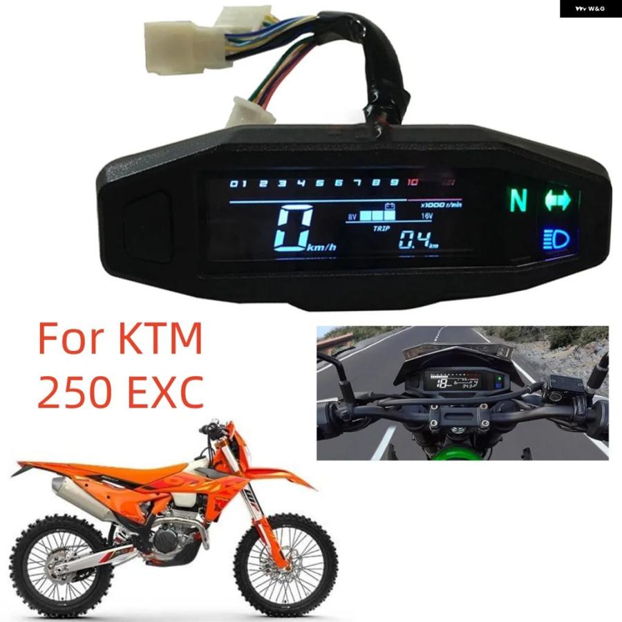 並行輸入品ミニ オートバイ バイク スピード メーター KTM EXC 250