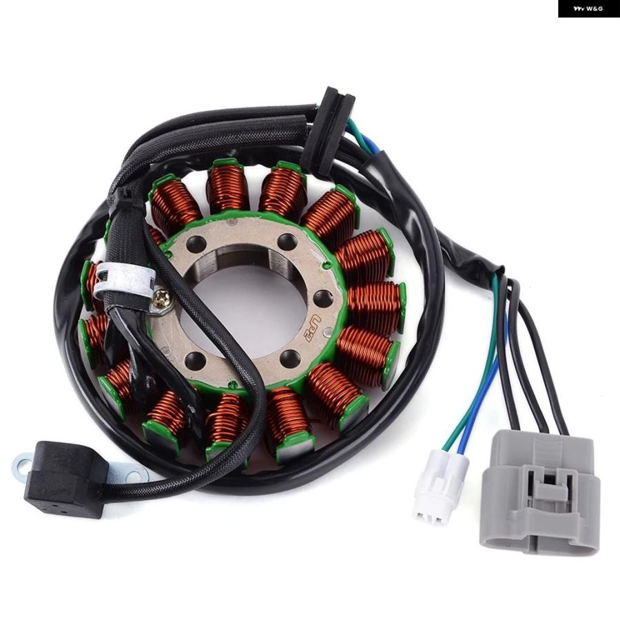 並行輸入品ステーターコイル + レギュレーター 整流器 + ステーターカバー ガスケット スズキ LTZ400 クワッドスポーツ Z400 2009 2012-2018 LTZ 400