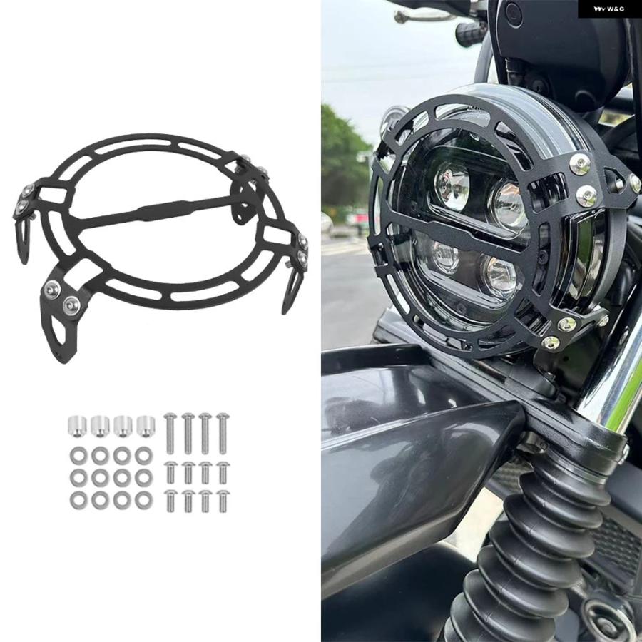 並行輸入品ホンダ CL250 CL300 CL500 CL 250 SCL500 2023 2024 ヘッドライト グリル ガード ヘッドランプ グリル カバー アクセサリーの画像