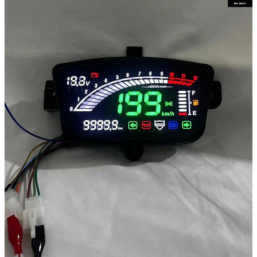 並行輸入品オートバイ バイク スピード メーター デジタルメーター